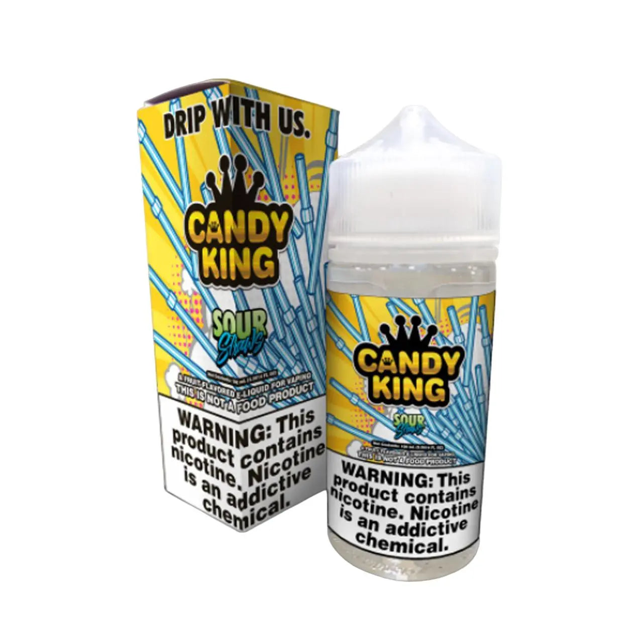 Candy King Synthetic Nicotine E-Liquid 100ML - Alternative pods | Online Vape & Smoke Shop