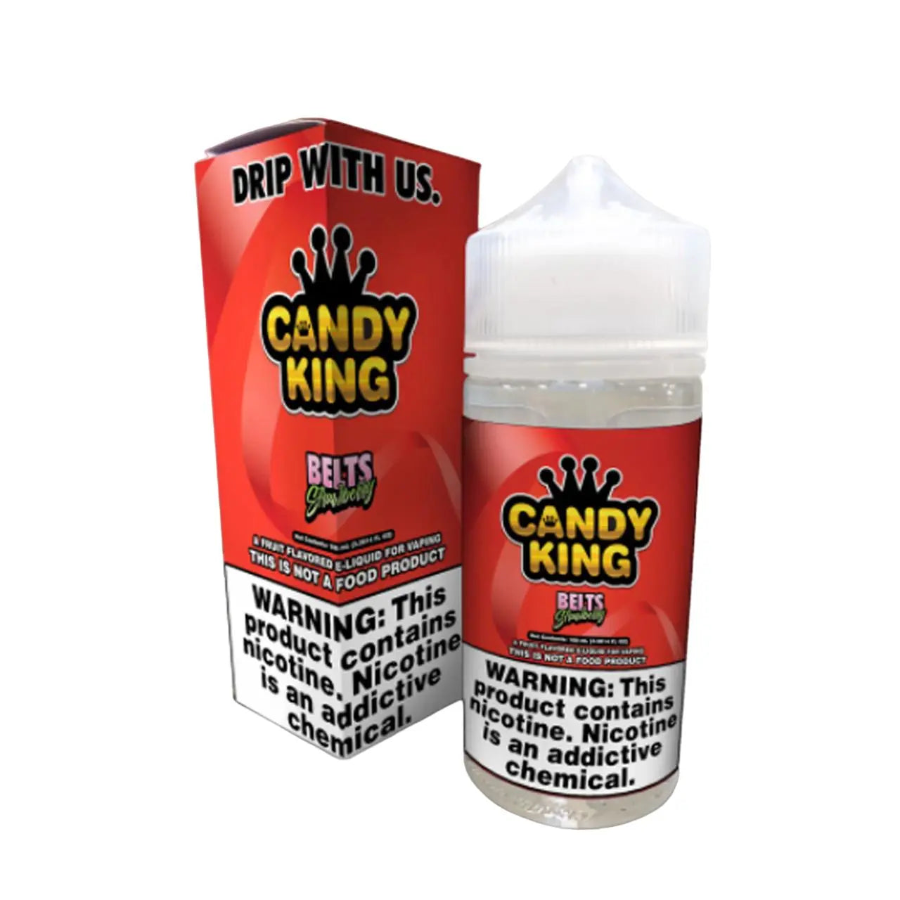 Candy King Synthetic Nicotine E-Liquid 100ML - Alternative pods | Online Vape & Smoke Shop