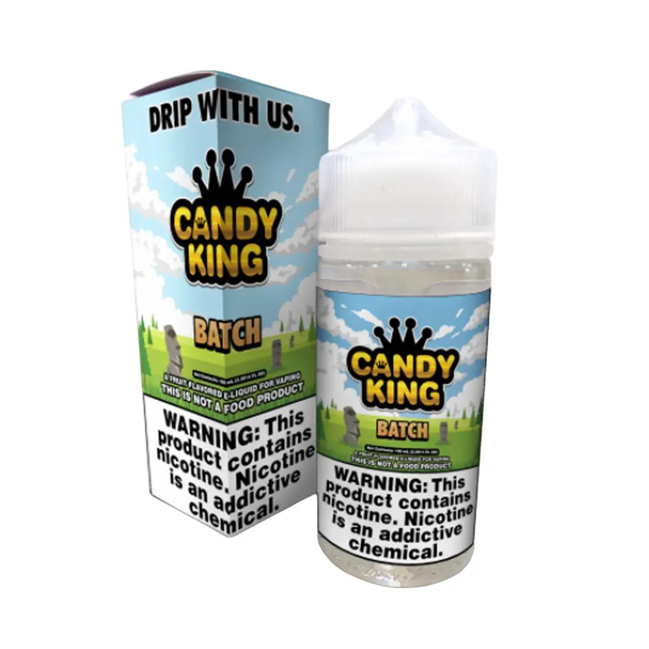 Candy King Synthetic Nicotine E-Liquid 100ML - Alternative pods | Online Vape & Smoke Shop