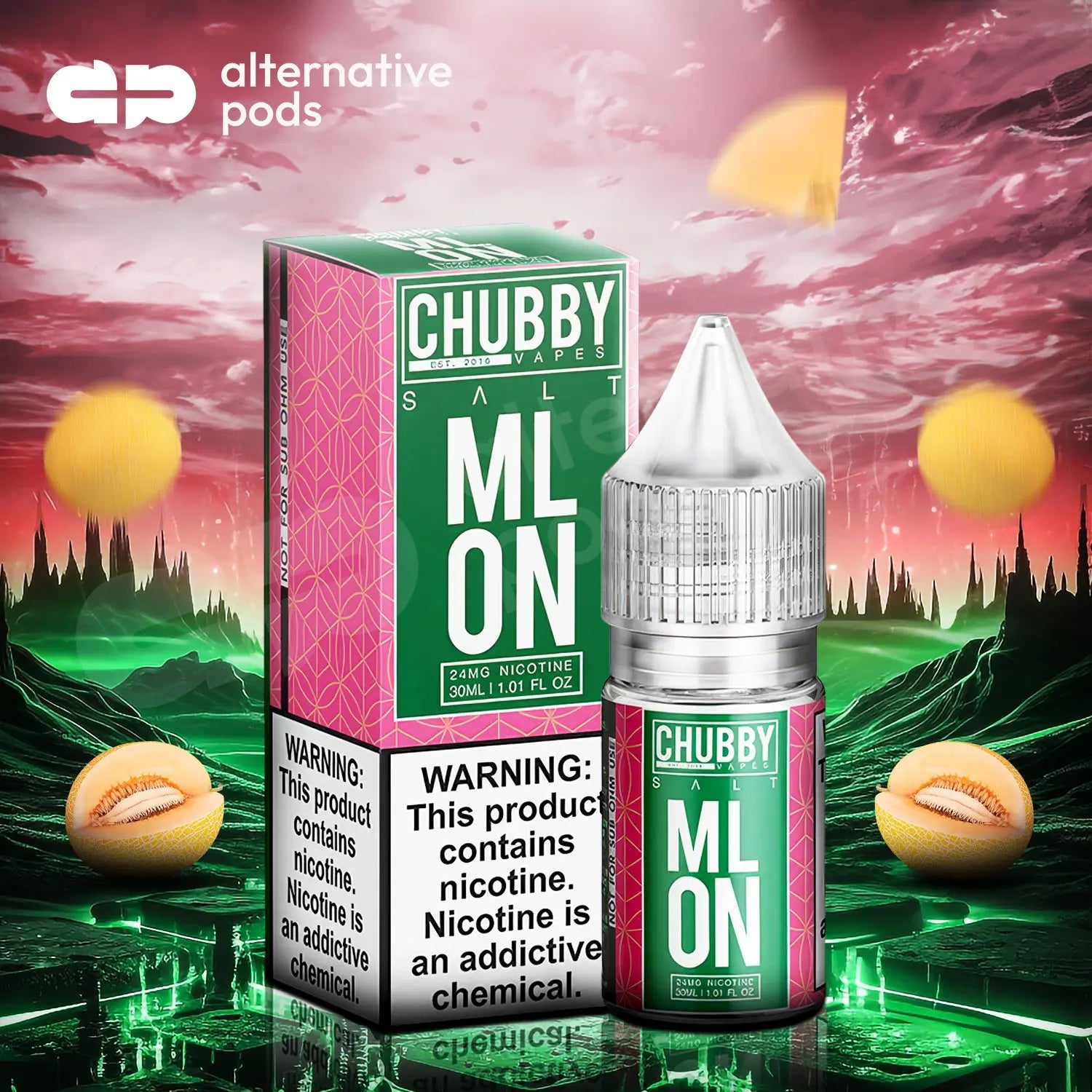 Chubby Vapes Salt Nicotine Salt E-Liquid 30ML - Alternative pods | Online Vape & Smoke Shop