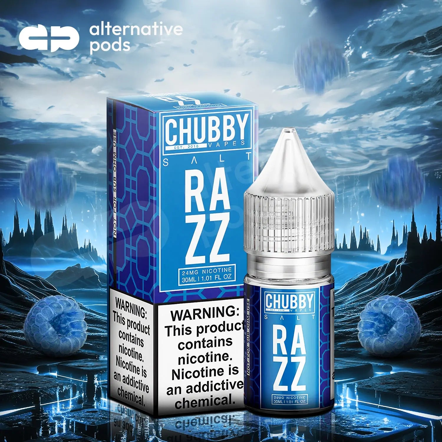 Chubby Vapes Salt Nicotine Salt E-Liquid 30ML - Alternative pods | Online Vape & Smoke Shop