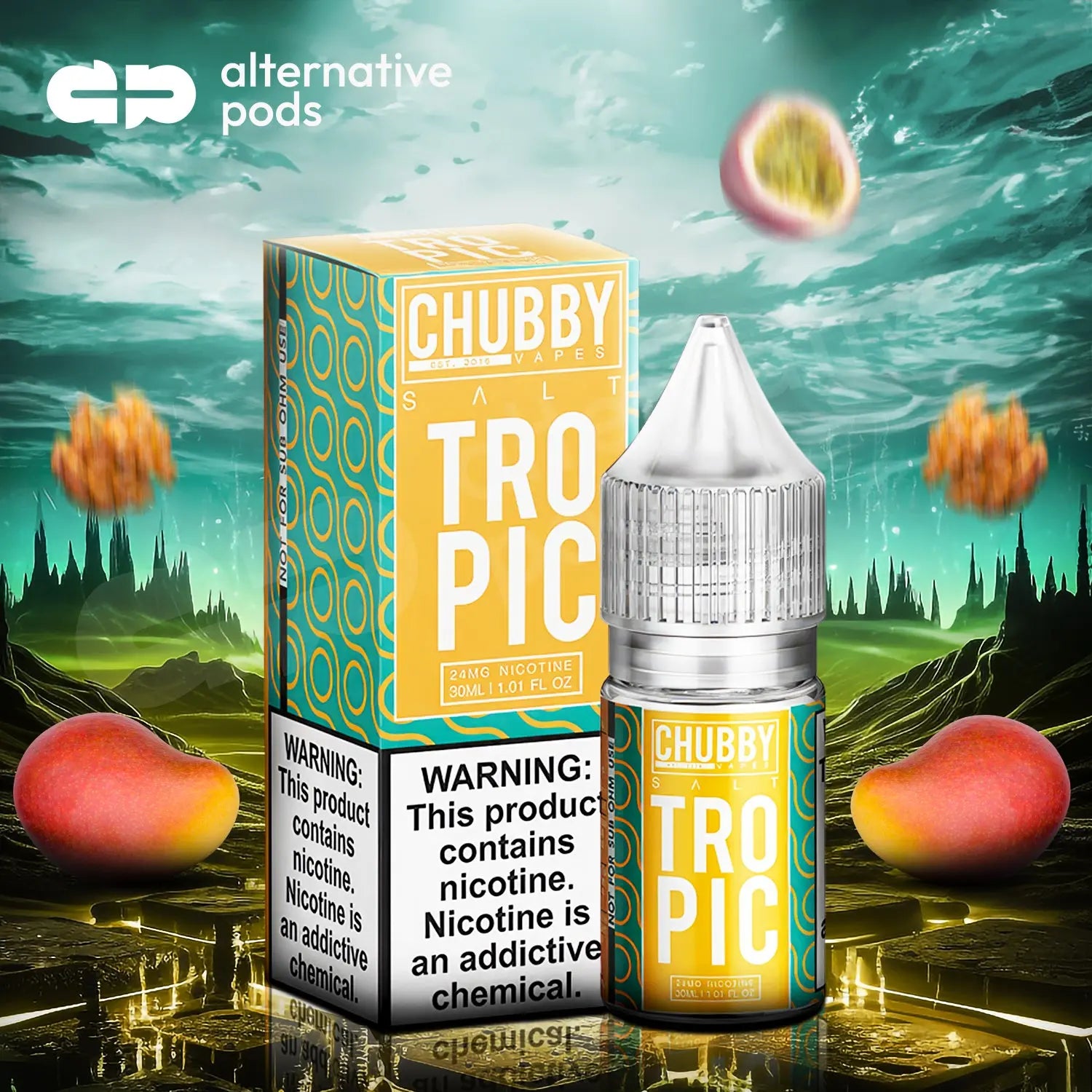 Chubby Vapes Salt Nicotine Salt E-Liquid 30ML - Alternative pods | Online Vape & Smoke Shop