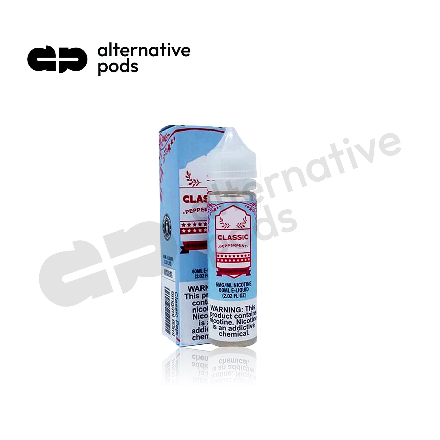 Classic Peppermint E-liquid By Bomb Sauce 60ML - Online Vape Shop | Alternative pods | Affordable Vapor Store | Vape Disposables