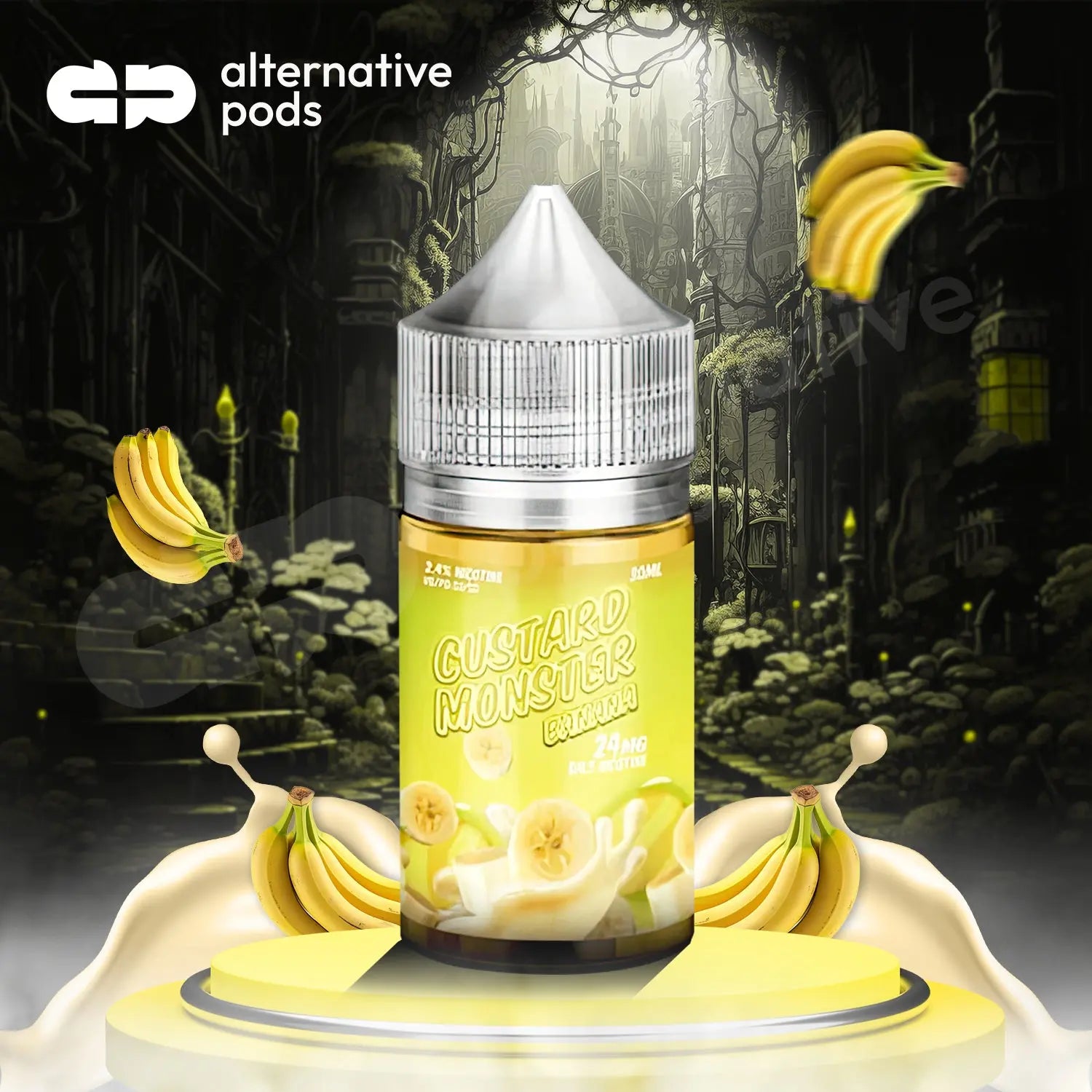 Cloud Nurdz Salts Tobacco-Free Nicotine Salt E-Liquid 30ML Cloud Nurdz - Banana 