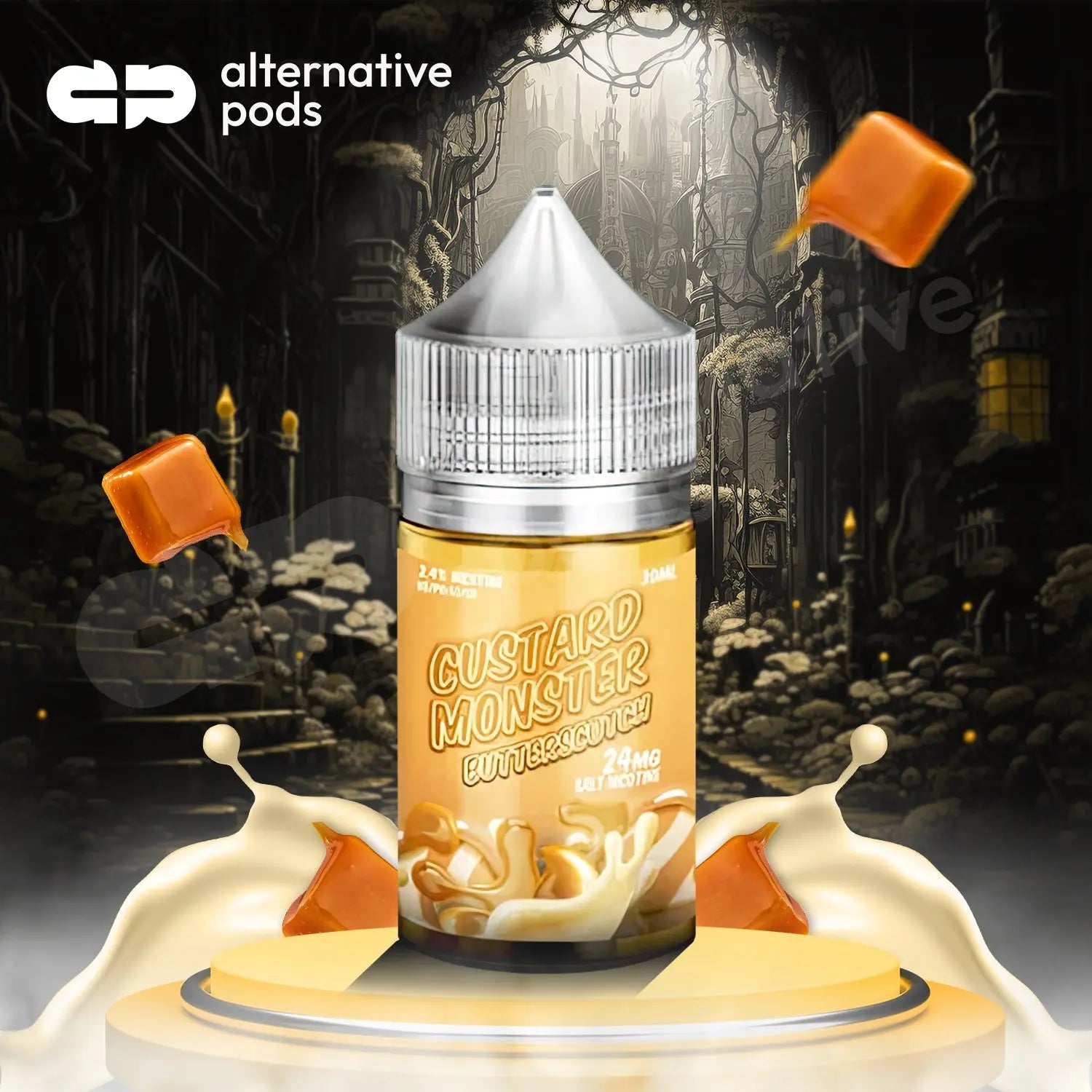 Cloud Nurdz Salts Tobacco-Free Nicotine Salt E-Liquid 30ML Cloud Nurdz - Butterscotch 