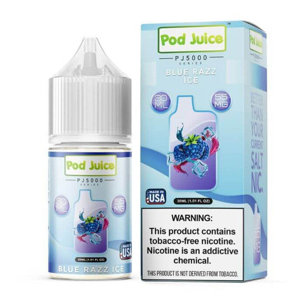 Pod Juice PJ5000 Series Synthetic Nicotine Salt E-Liquid 30ML - Online Vape Shop | Alternative pods | Affordable Vapor Store | Vape Disposables