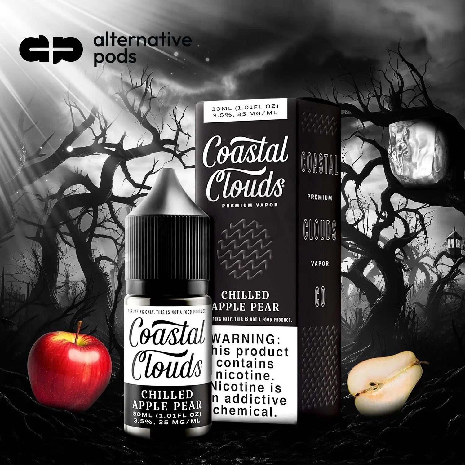 Coastal Clouds Premium Vapor Nicotine Salt E-Liquid 30ML - Alternative pods | Online Vape & Smoke Shop