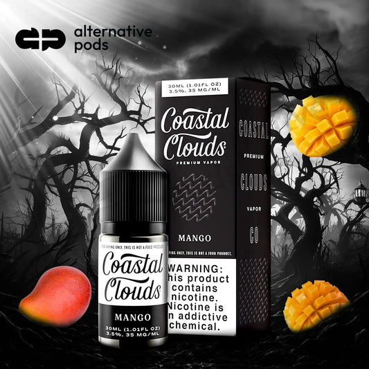 Coastal Clouds Premium Vapor Nicotine Salt E-Liquid 30ML - Alternative pods | Online Vape & Smoke Shop