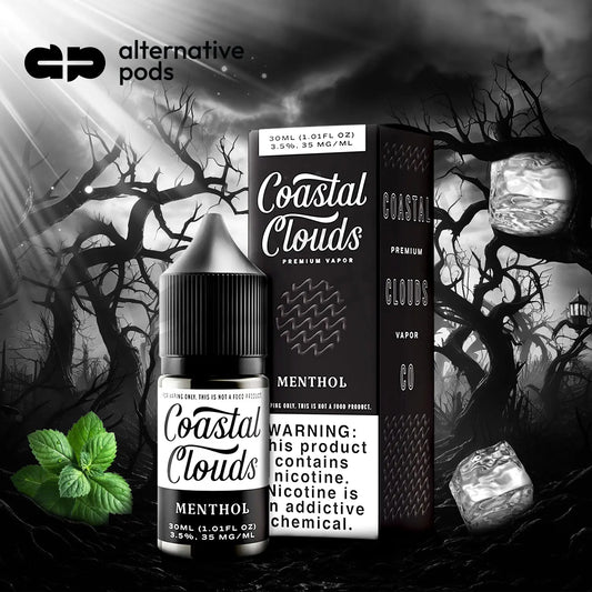 Coastal Clouds Premium Vapor Nicotine Salt E-Liquid 30ML - Alternative pods | Online Vape & Smoke Shop