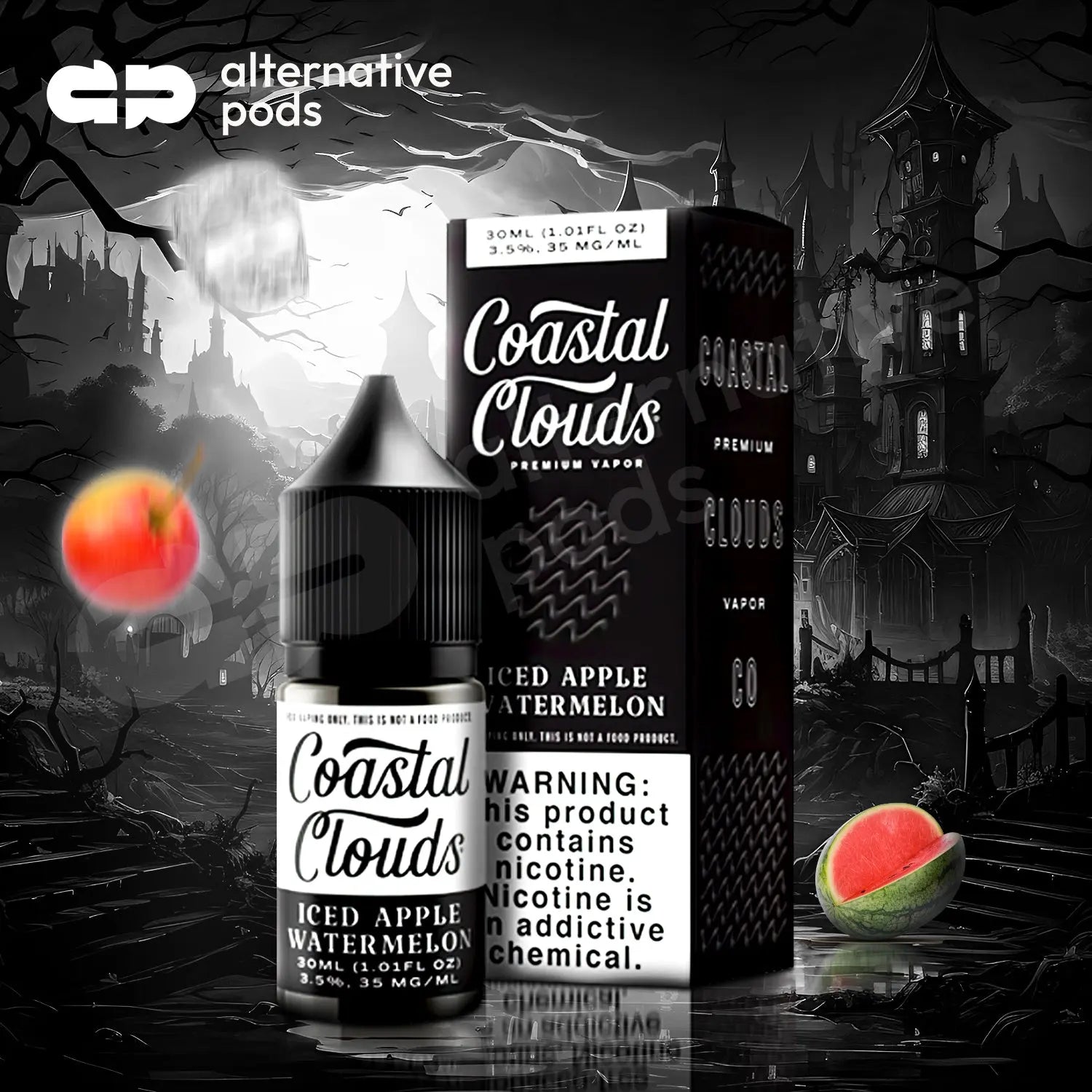 Coastal Clouds Premium Vapor Synthetic Nicotine Salt E-Liquid 30ML - Alternative pods | Online Vape & Smoke Shop