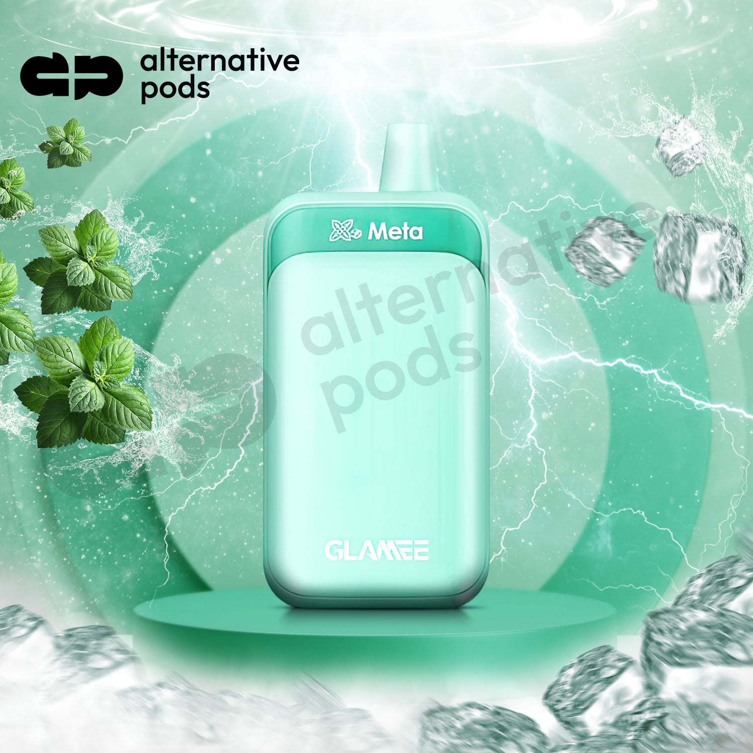 Glamee Meta 6000 Puffs Disposable Vape - Cool Mint