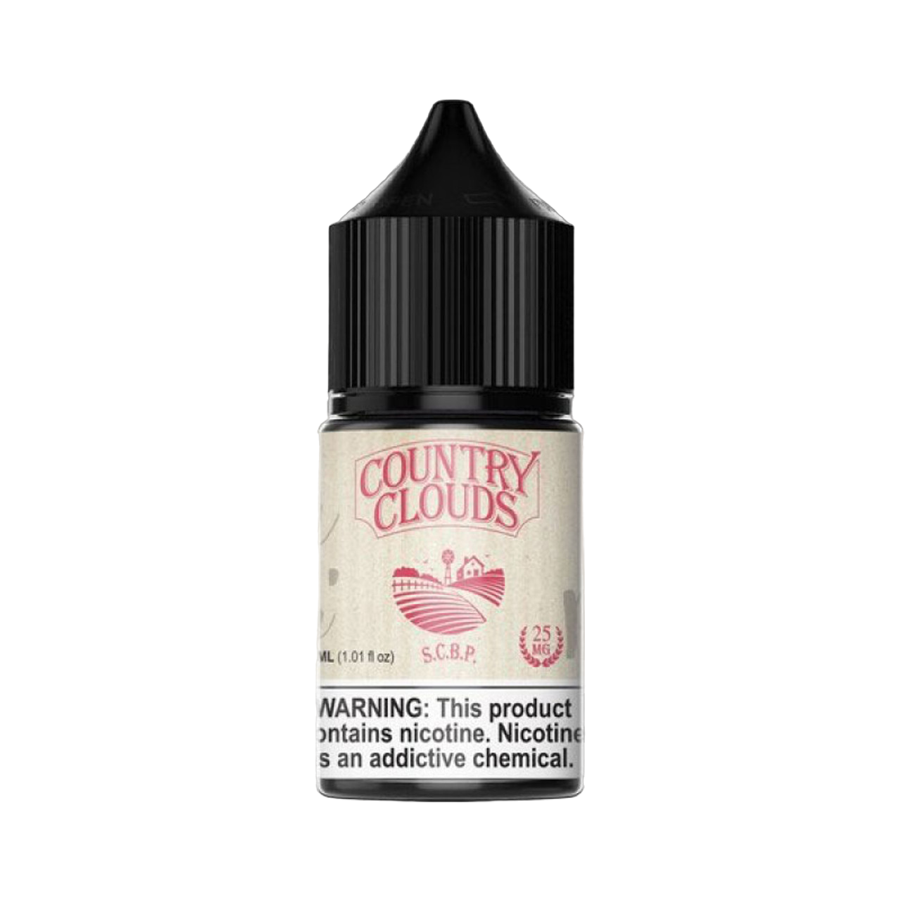 Country Clouds Salts Nicotine Salt E-Liquid 30ML Strawberry Corn Bread Puddin'
