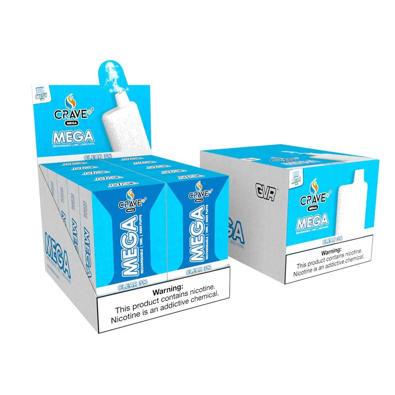 Crave Plus Mega 5500 Puffs Disposable Vape 3% - Alternative pods | Online Vape & Smoke Shop