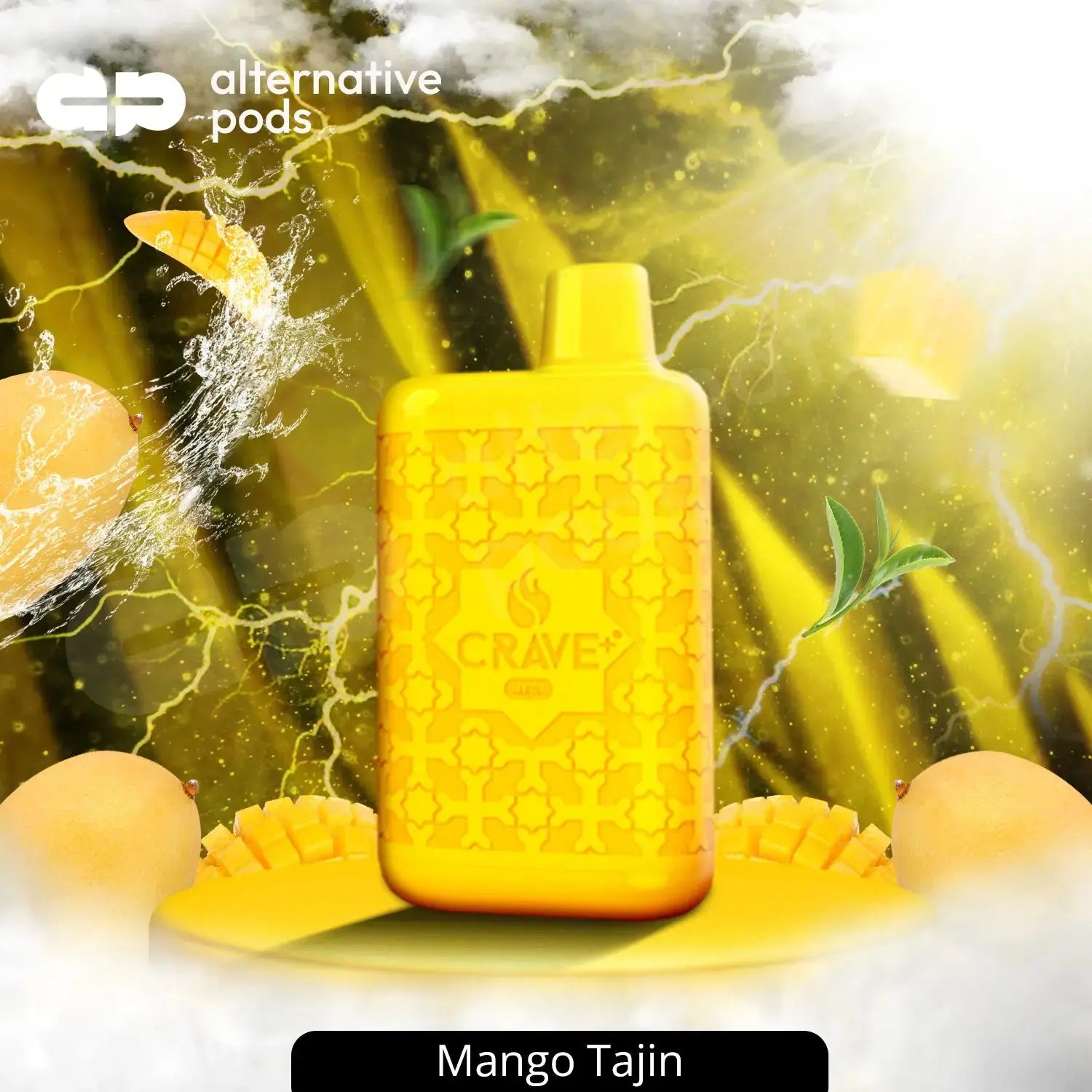 Crave Plus Mega 5500 Puffs Disposable Vape - Mango Tajin 