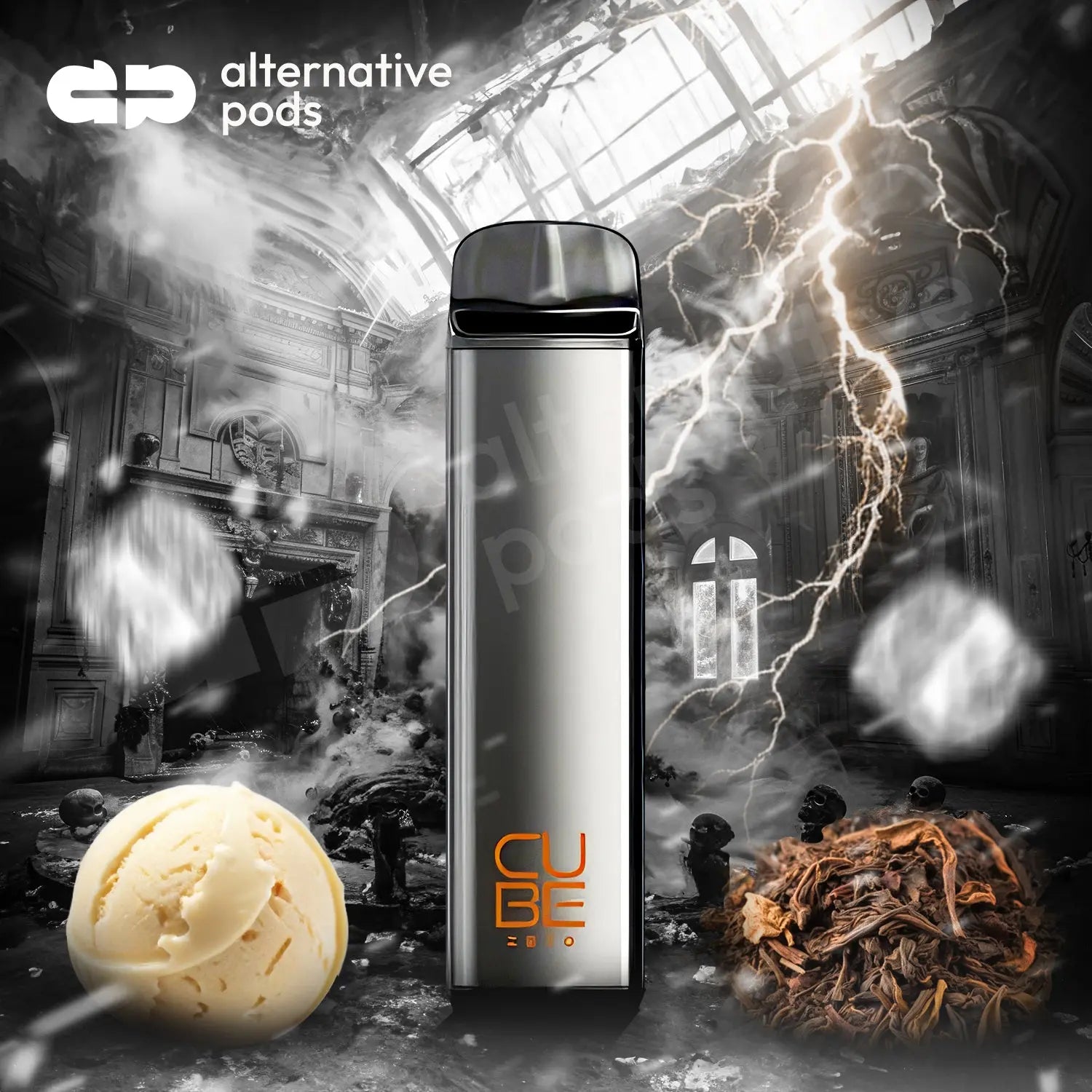 Cube Zero Nicotine 3000 Puffs Adjustable Airflow Disposable - Alternative pods | Online Vape & Smoke Shop