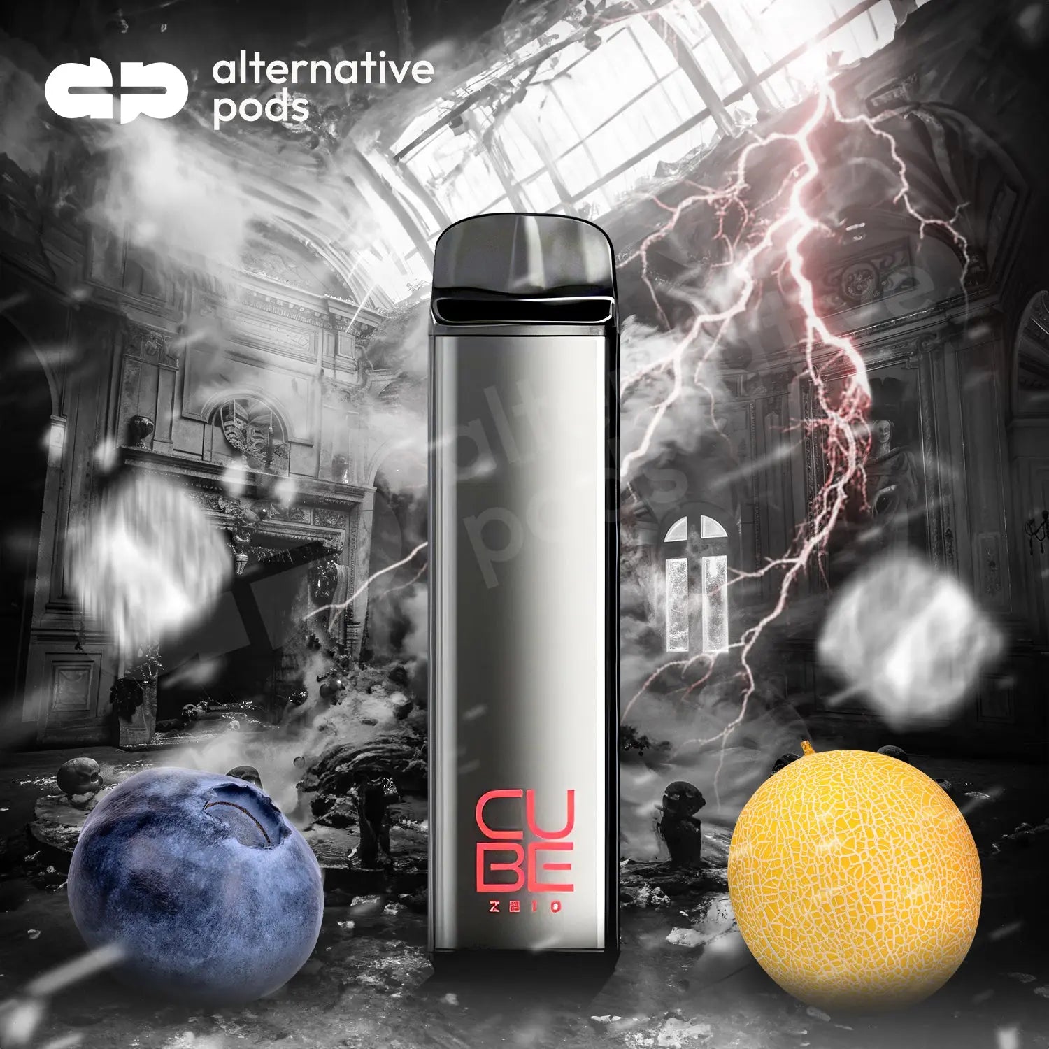 Cube Zero Nicotine 3000 Puffs Adjustable Airflow Disposable - Alternative pods | Online Vape & Smoke Shop