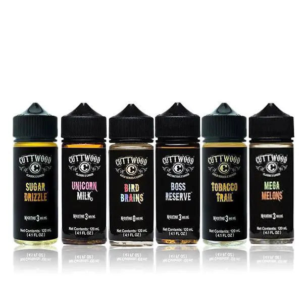 Cuttwood Hand Crafted E-Liquid 120ML Cuttwood Hand Crafted E-Liquid 120ML