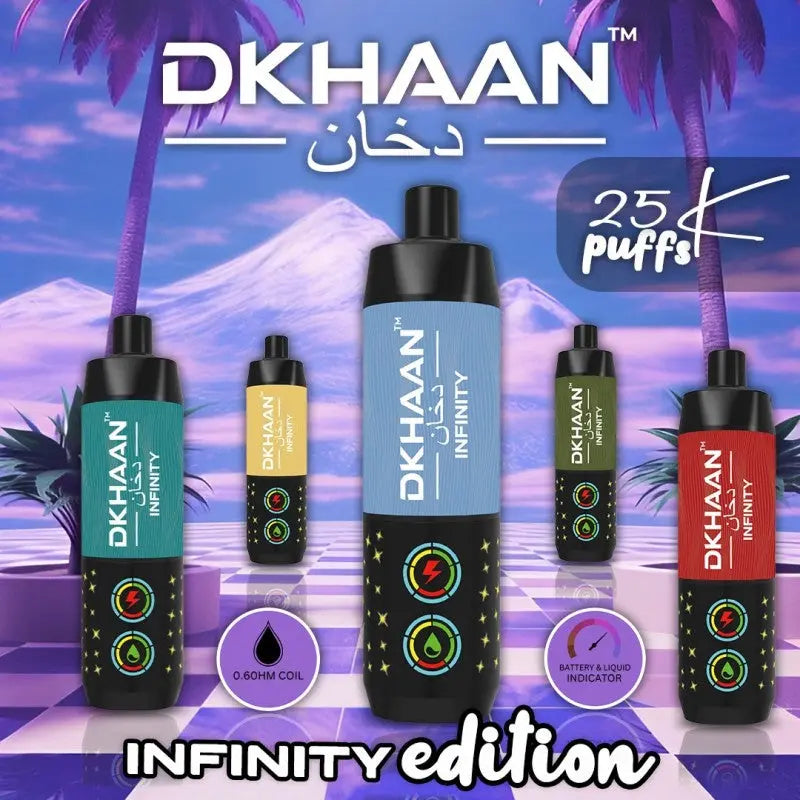 DKHAAN Infinity 25K Disposable Vape DKHAAN Infinity 25K Disposable Vape