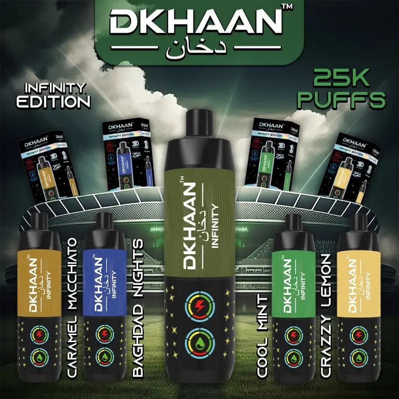 DKHAAN Infinity 25K Disposable Vape DKHAAN Infinity 25K Disposable Vape