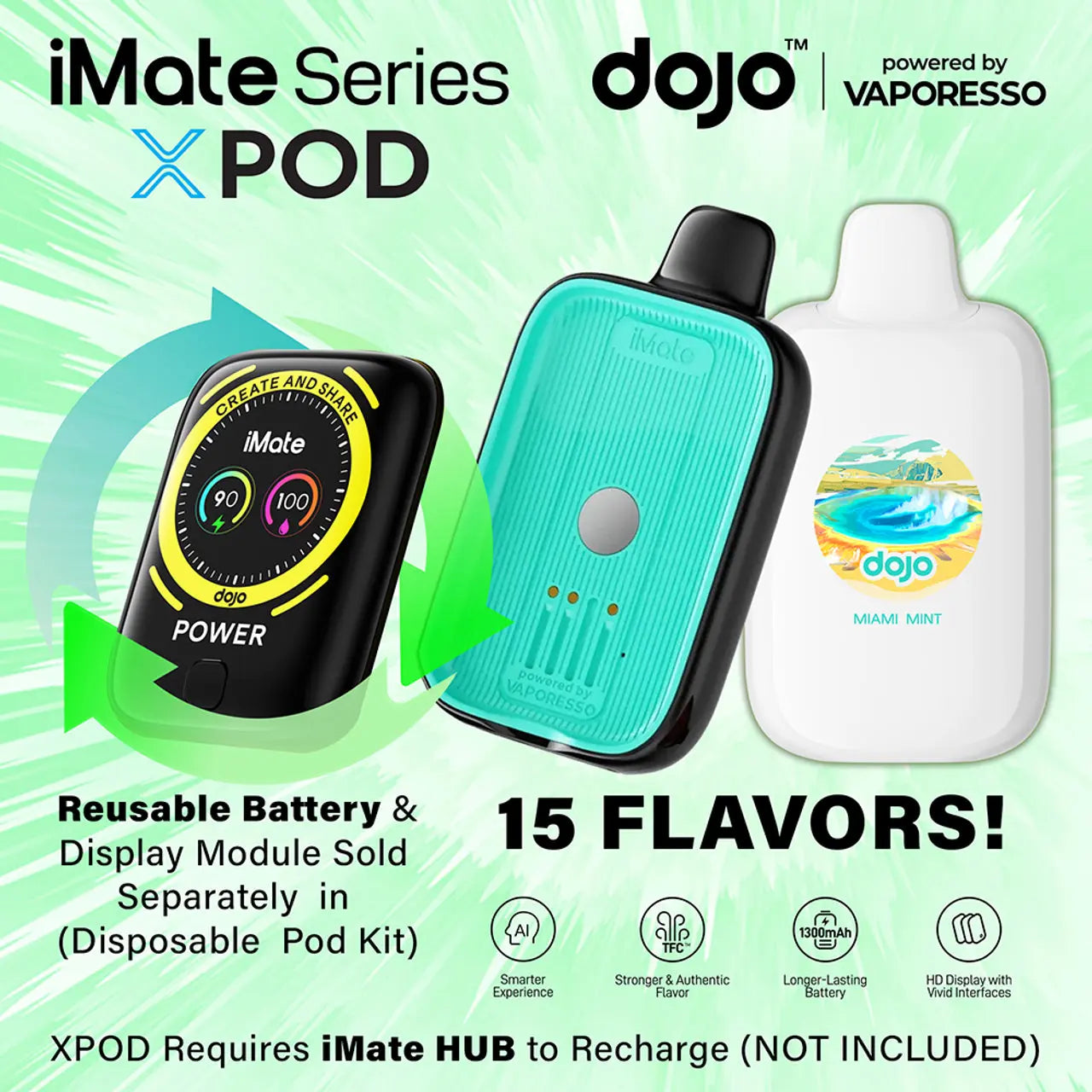 DOJO iMate X 20K Disposable Pod