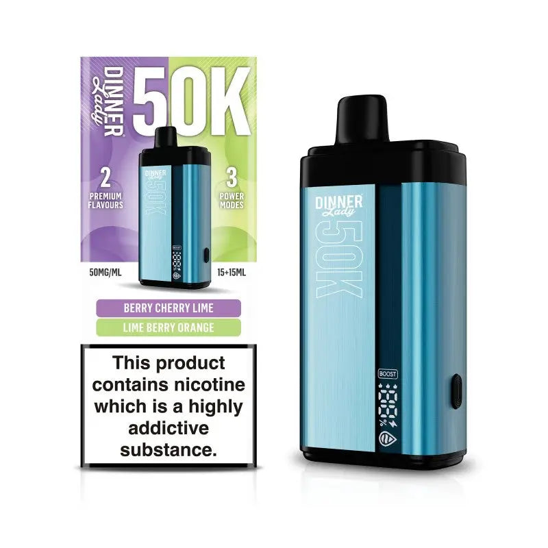 Dinner Lady 50K Disposable - Berry Cherry Lime / Lime Berry Orange 