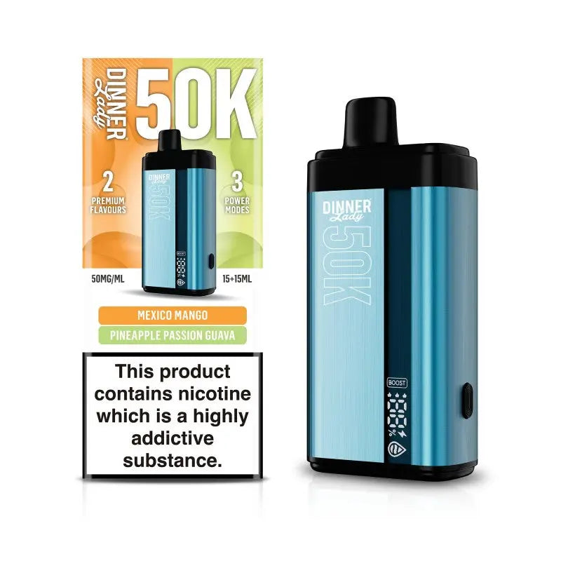Dinner Lady 50K Disposable - Mexico Mango / Pineapple Passion Guava 