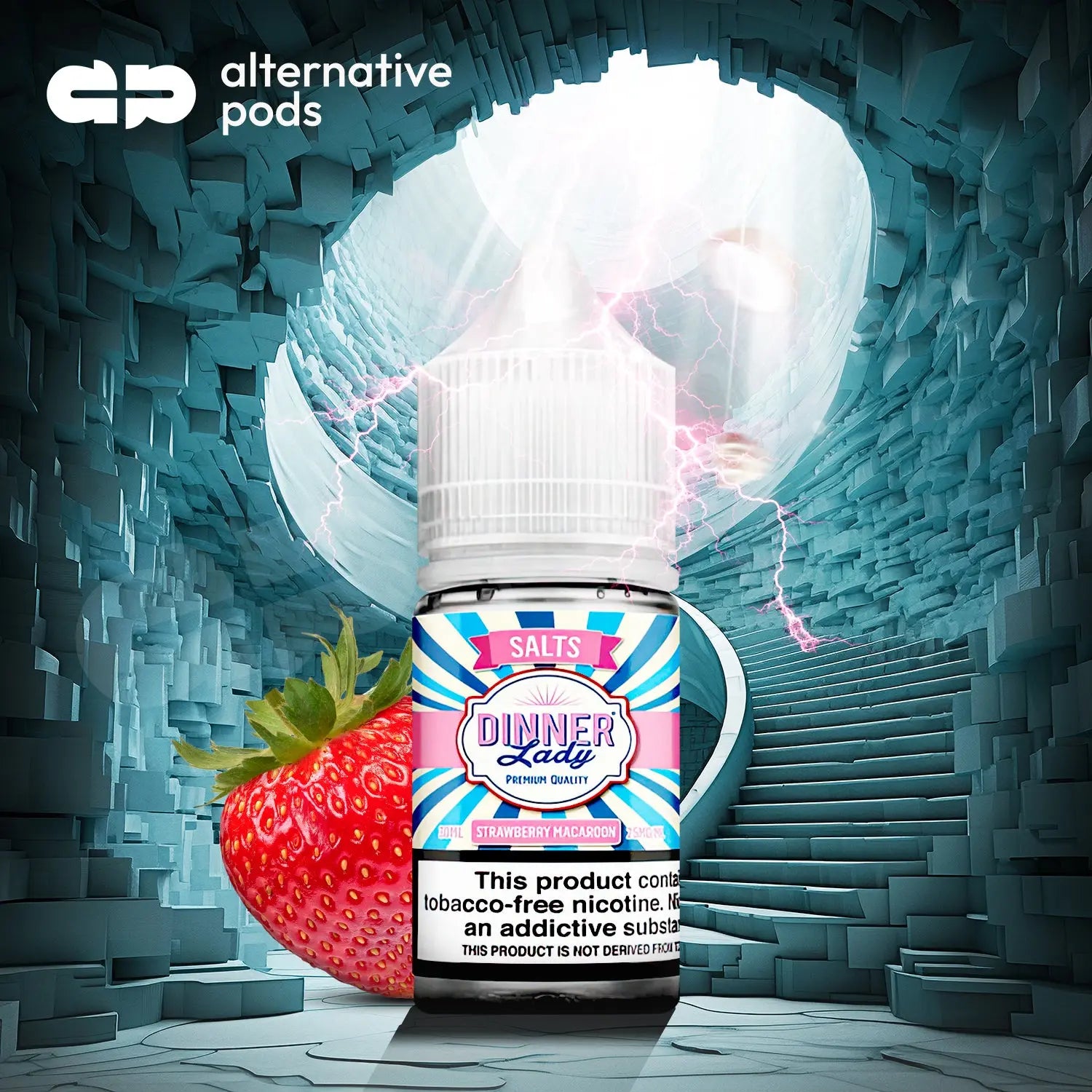 Dinner Lady Synthetic Nicotine Salt E-Liquid 30ML - Alternative pods | Online Vape & Smoke Shop