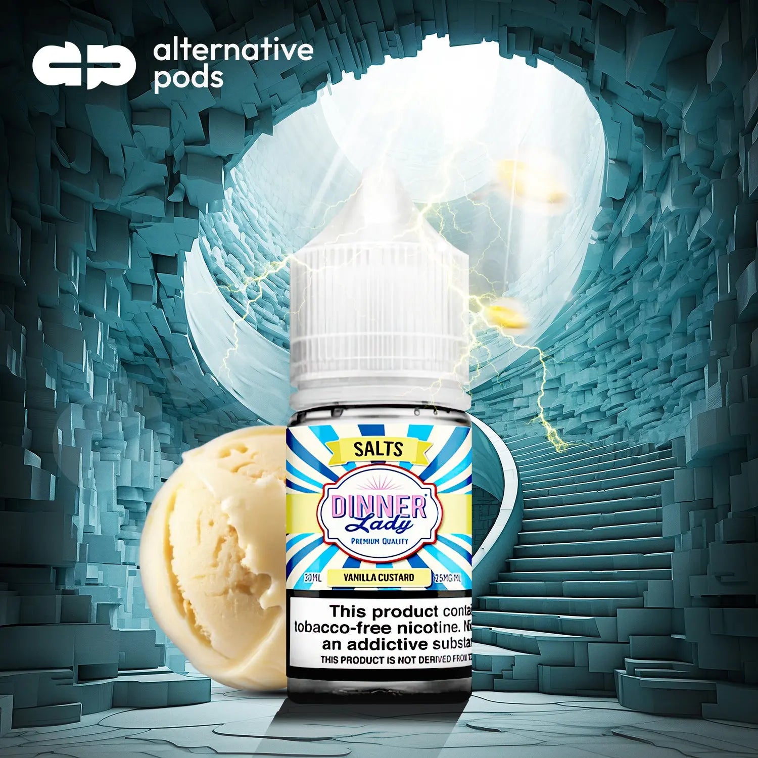 Dinner Lady Synthetic Nicotine Salt E-Liquid 30ML - Alternative pods | Online Vape & Smoke Shop