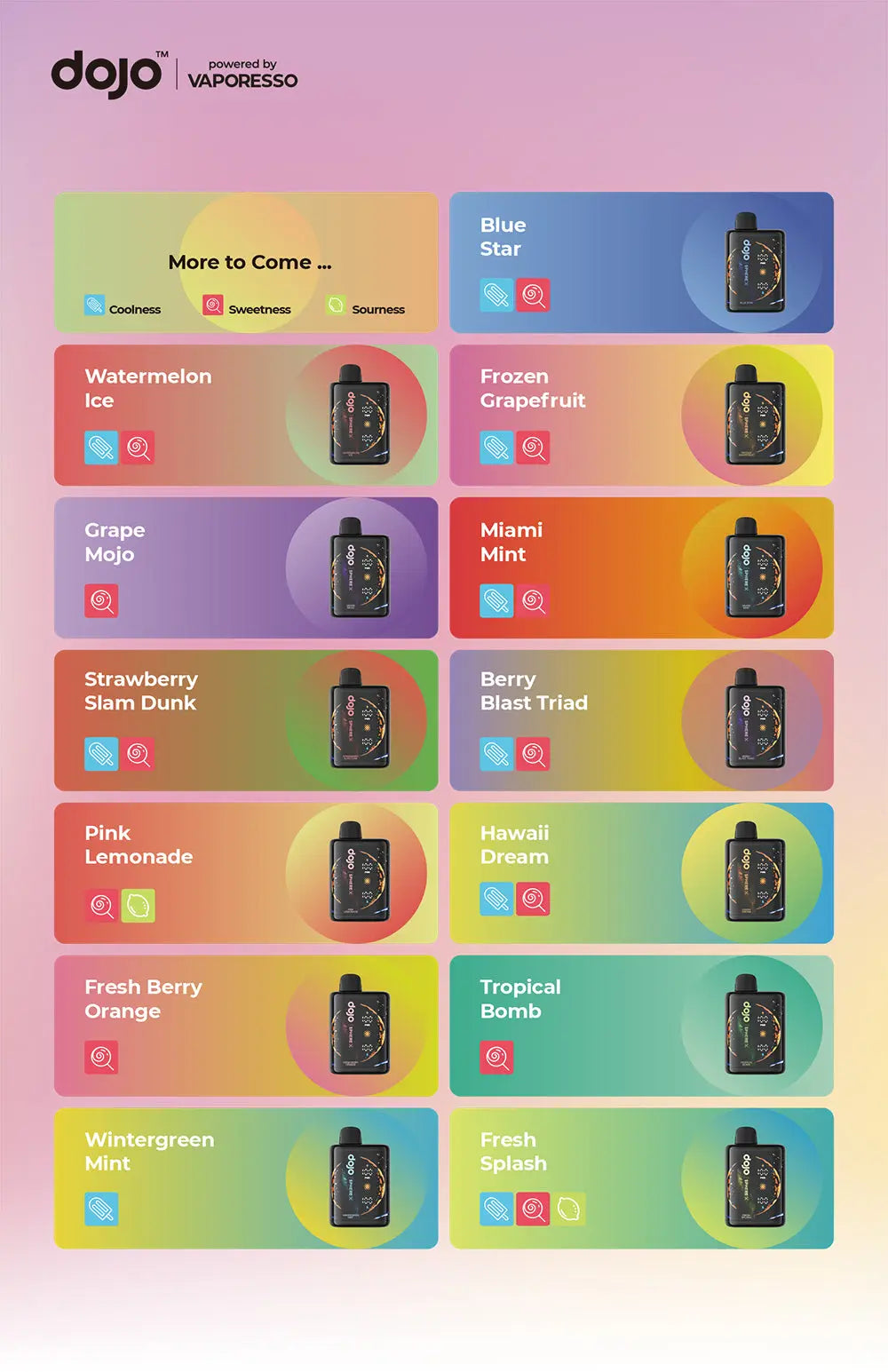 dojo sphere x vape flavors Dojo Sphere X 40K