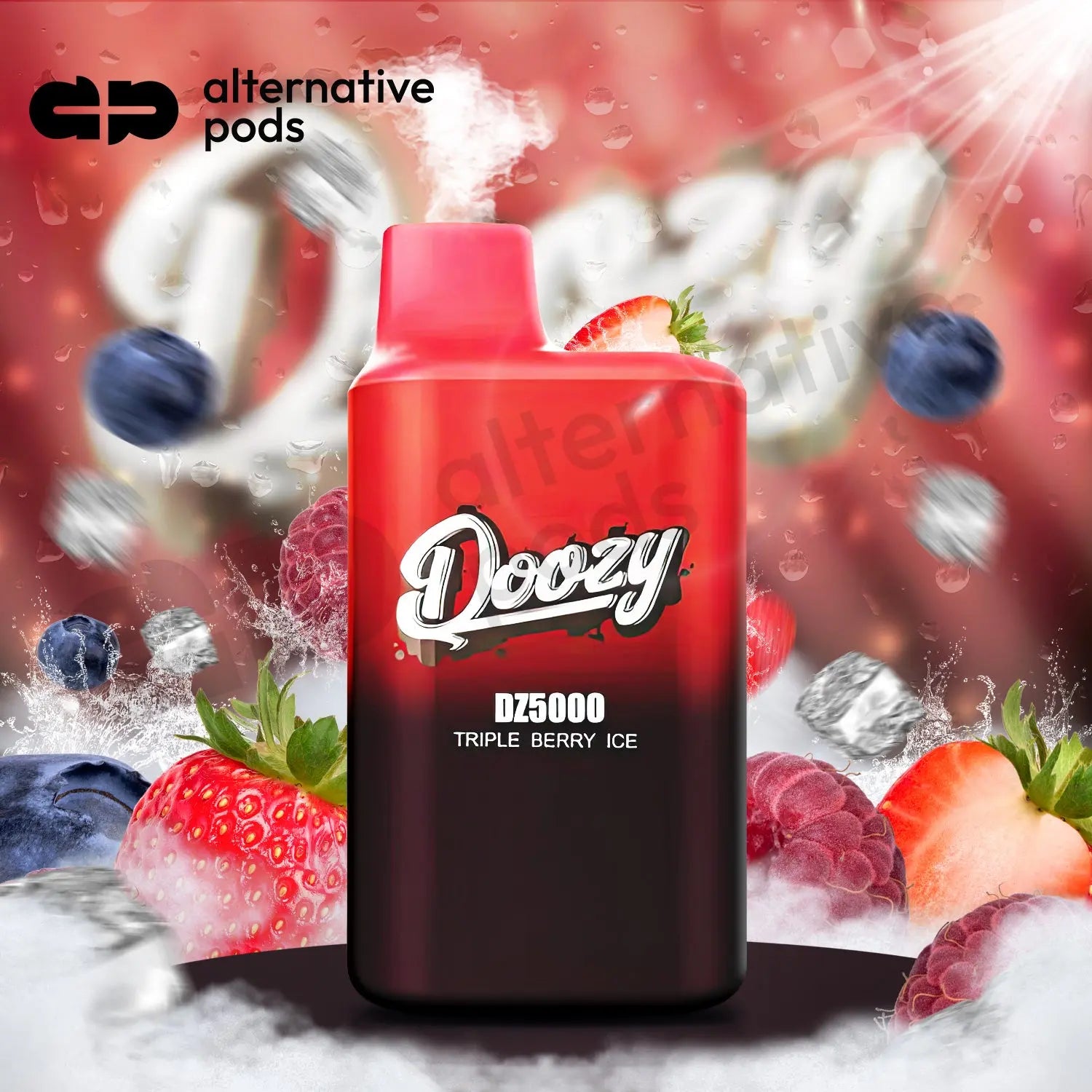 Doozy DZ5000 Disposable - Triple Berry Ice 