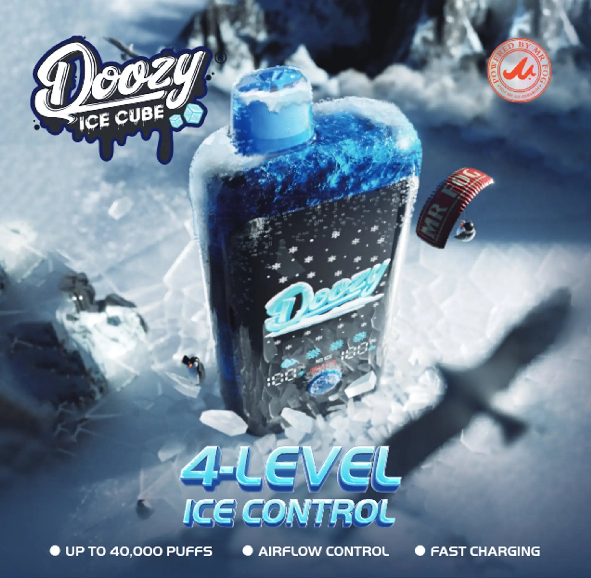Doozy Ice Cube 40K by Mr Fog Disposable Vape Doozy Ice Cube 40K by Mr Fog Disposable Vape