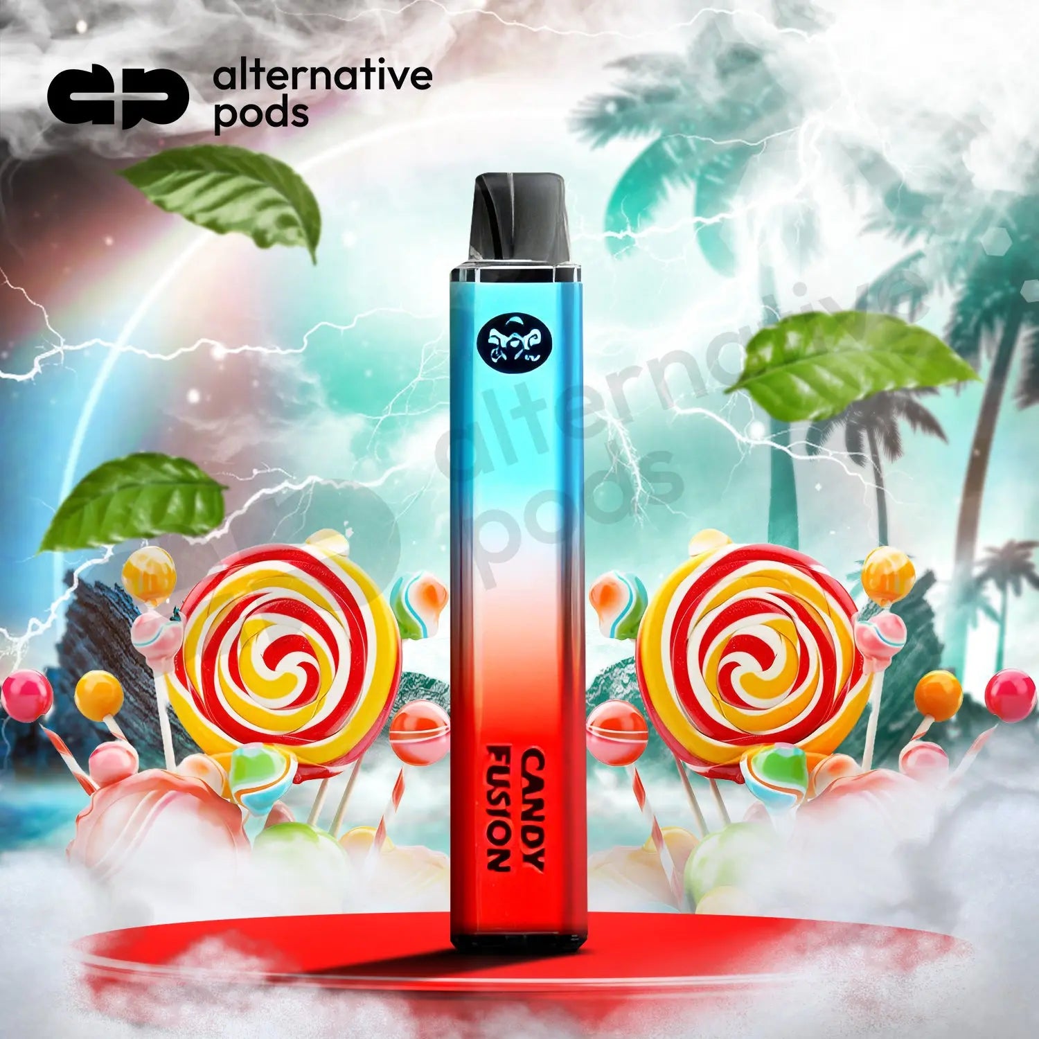 Dr Fog 2in1 Disposable Vape - Candy / Fusion (Lush Ice)