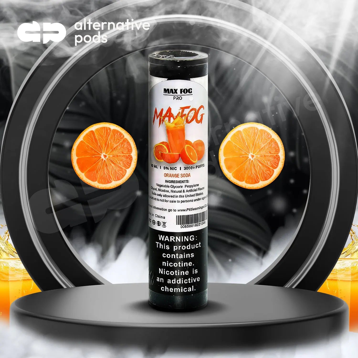 Dr Max Fog Pro 3000 Puffs Vape - Orange Soda 