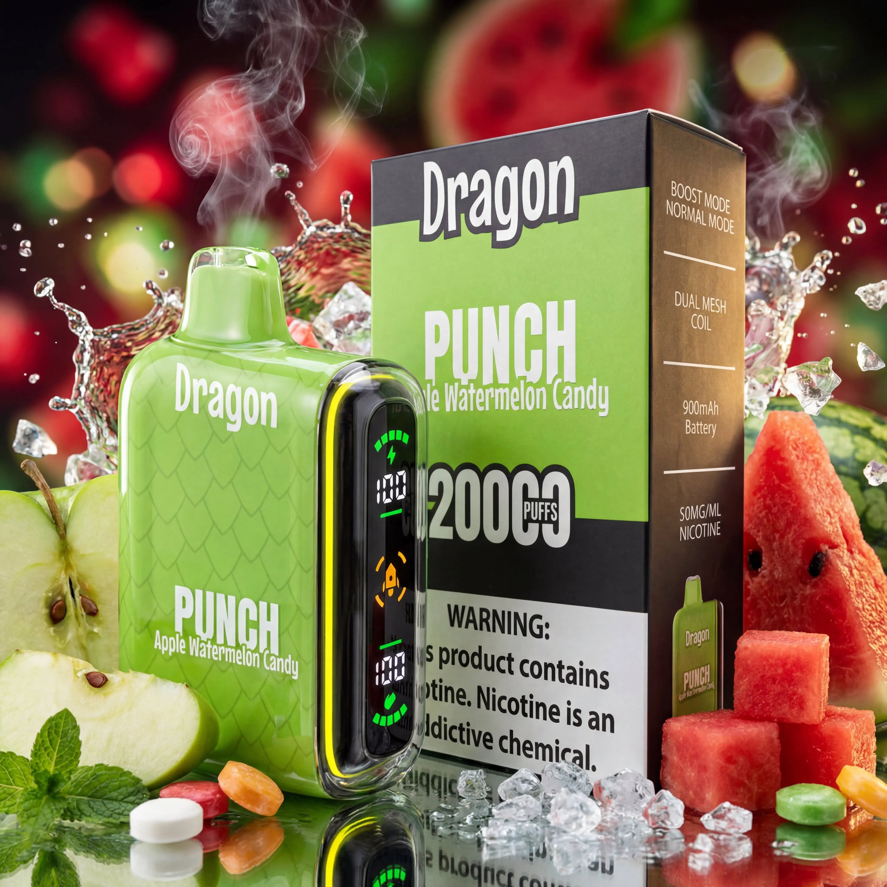dragon vapes HQD Miracle 8000 main image 1