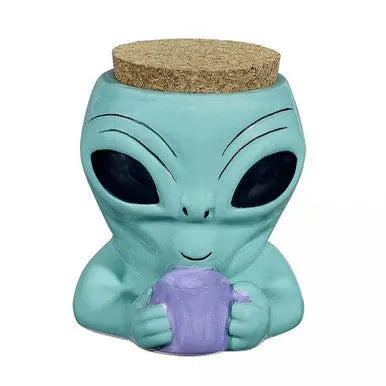 Drinking Alien Head Stash JAR - Alternative pods | Online Vape & Smoke Shop