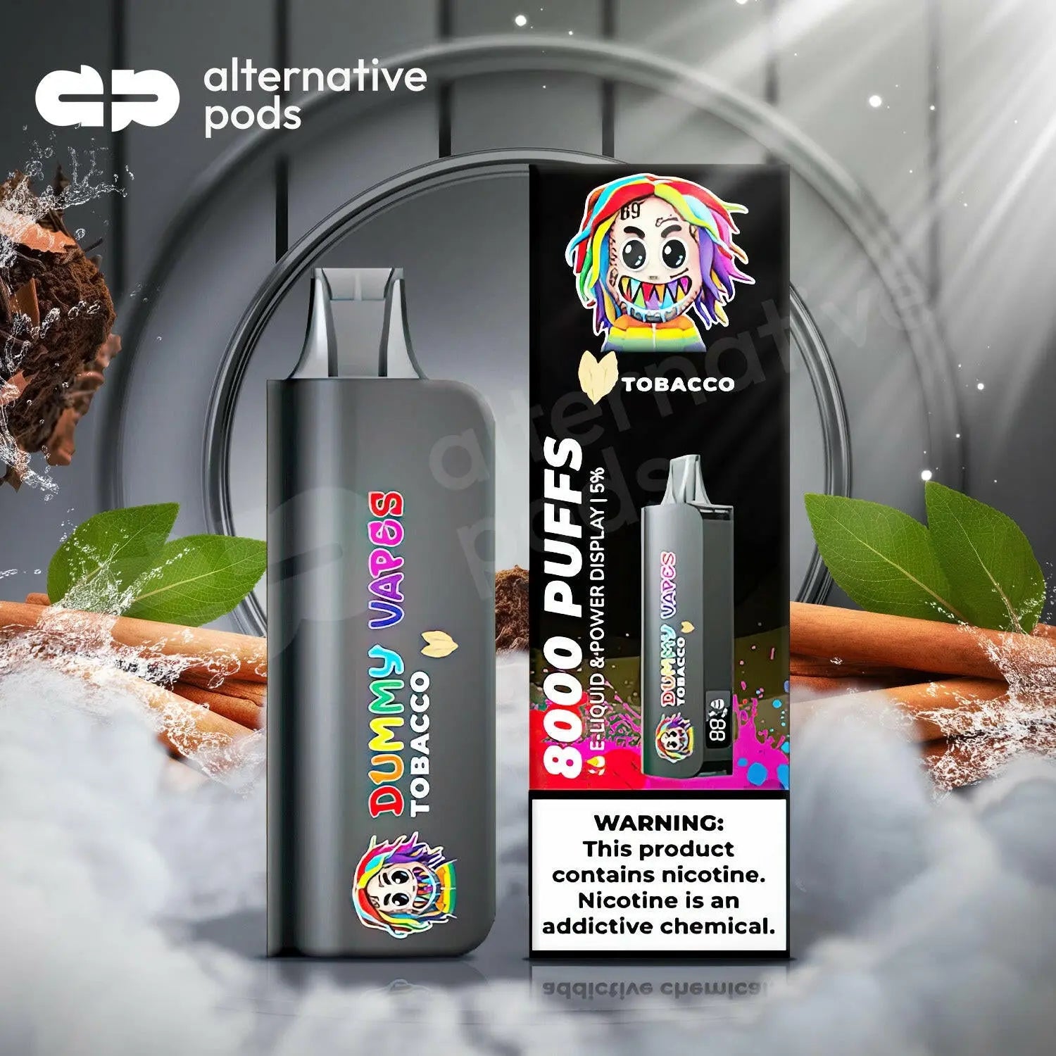 Dummy Vapes 8000 Disposable 5% Dummy Vapes 8000 Disposable 5%