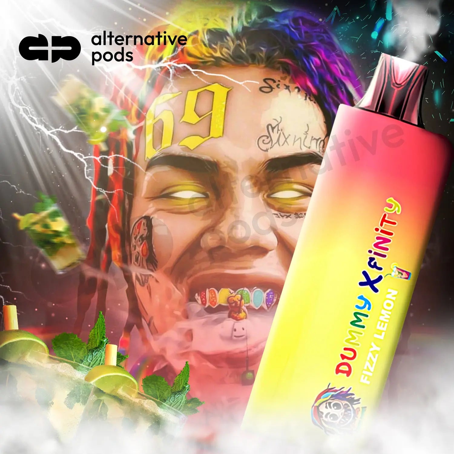 Dummy Xfinity 6900 Disposable - Alternative pods | Online Vape & Smoke Shop