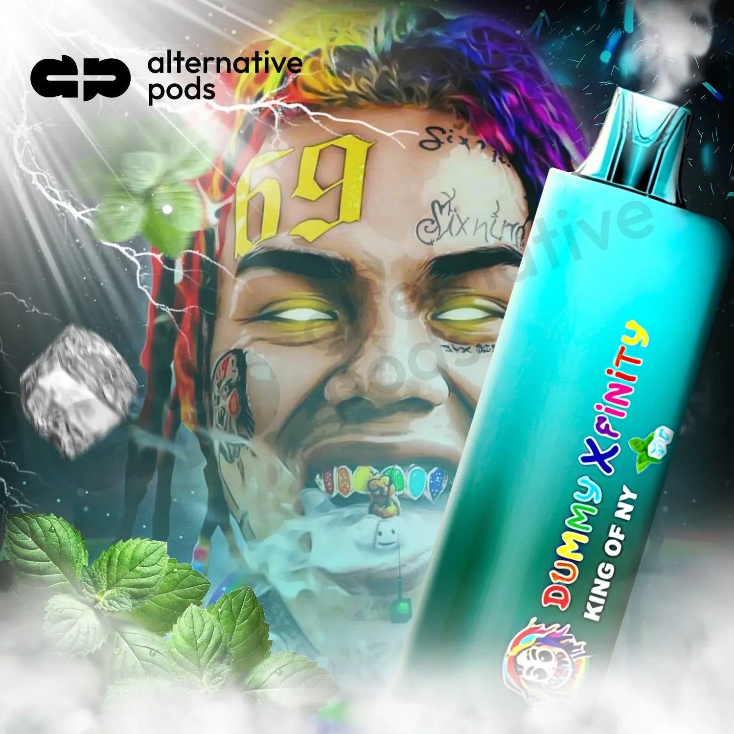 Dummy Xfinity 6900 Disposable - Alternative pods | Online Vape & Smoke Shop