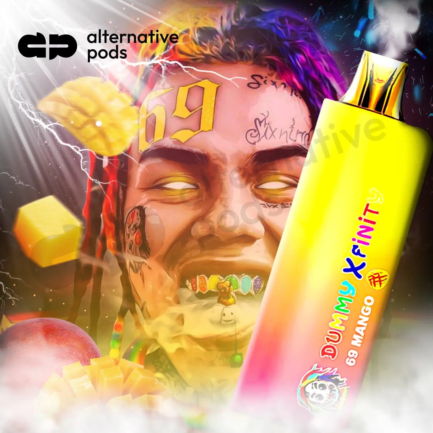 Dummy Xfinity 6900 Disposable - Alternative pods | Online Vape & Smoke Shop