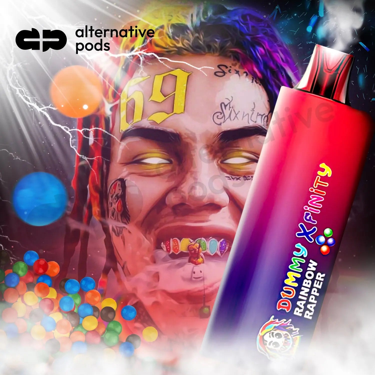 Dummy Xfinity 6900 Disposable - Alternative pods | Online Vape & Smoke Shop