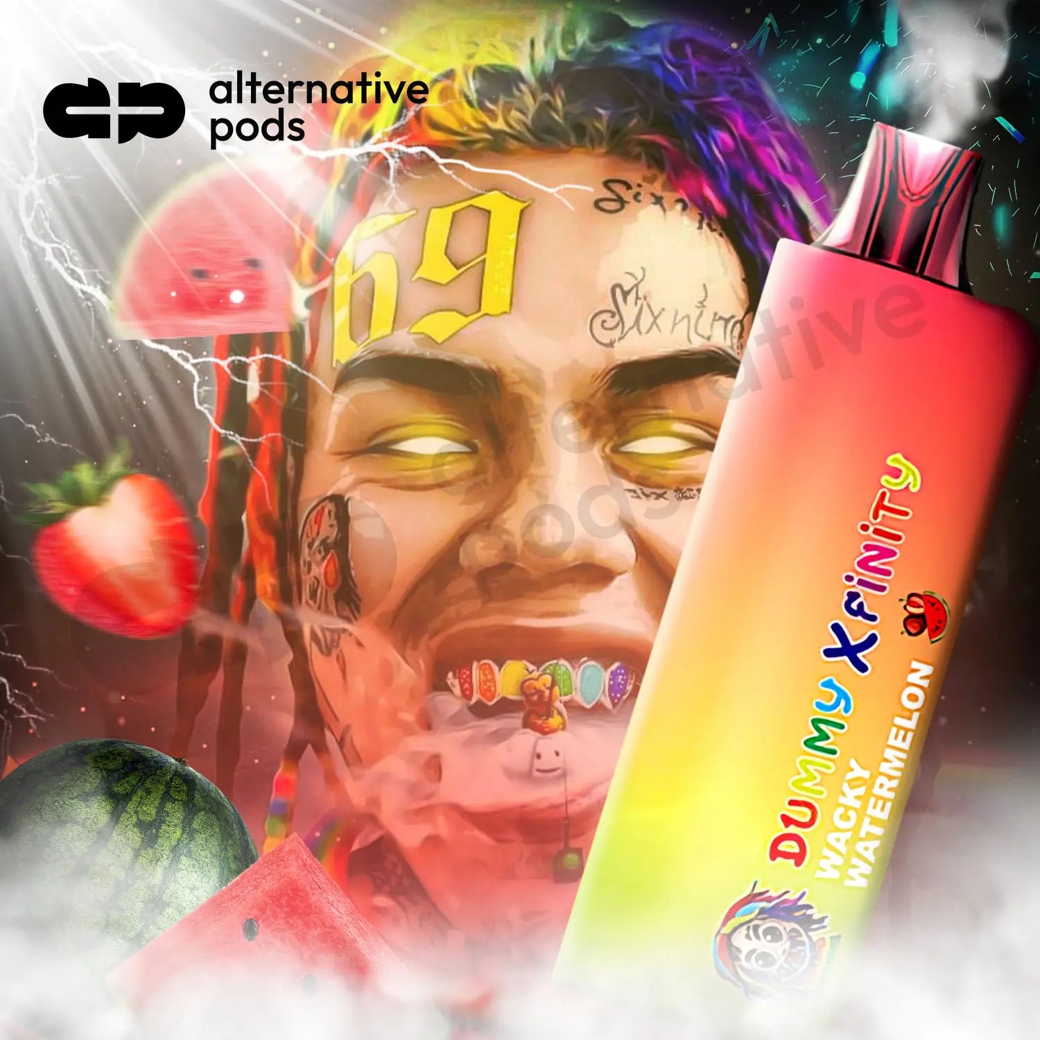 dummy xfinity 6900 puffs disposable vape Box Flavors Cali Boxx Disposable Vape Pen main image 0