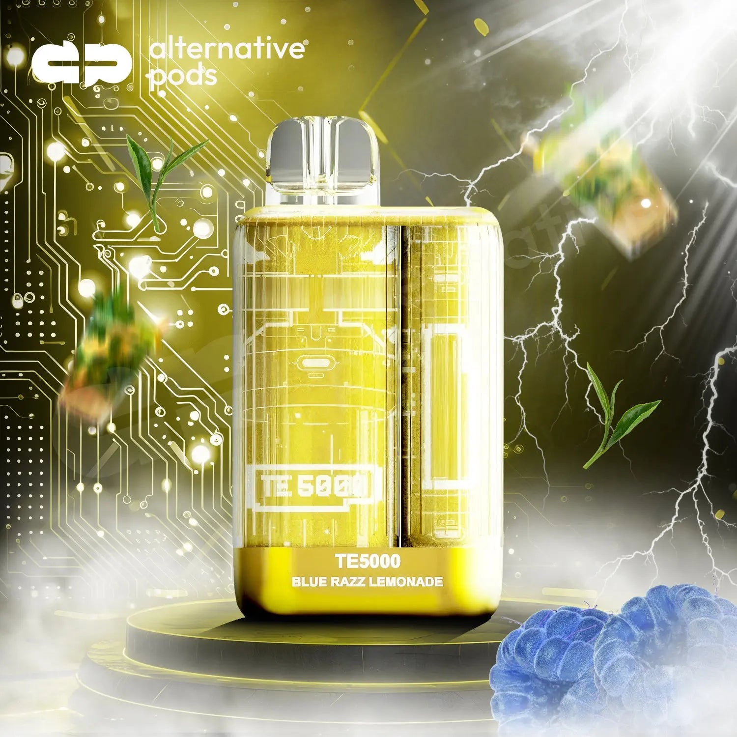 E.B.Design TE5000 Puffs Disposable Vape - Blue Razz Lemonade 