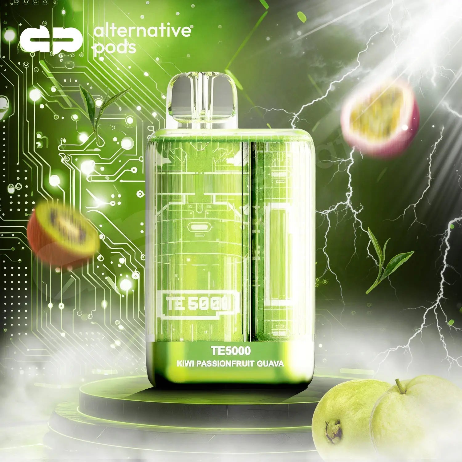 E.B.Design TE5000 Puffs Disposable Vape - Kiwi Passionfruit Guava 