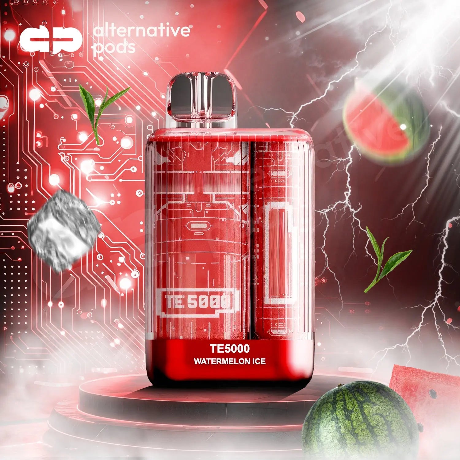 E.B.Design TE5000 Puffs Disposable Vape - Watermelon Ice 