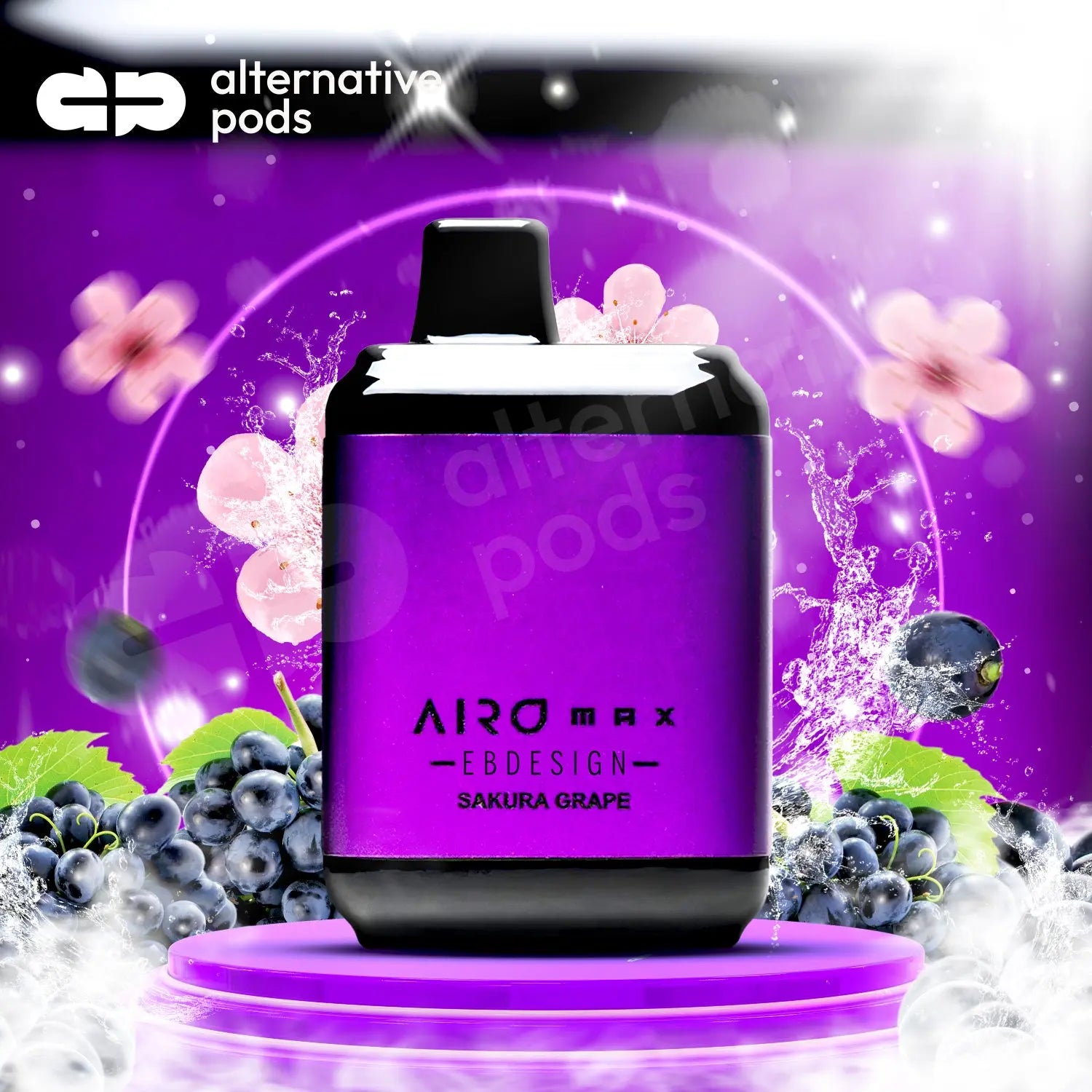 EB Design Airo Max 5000 Disposable Vape - Sakura Grape 