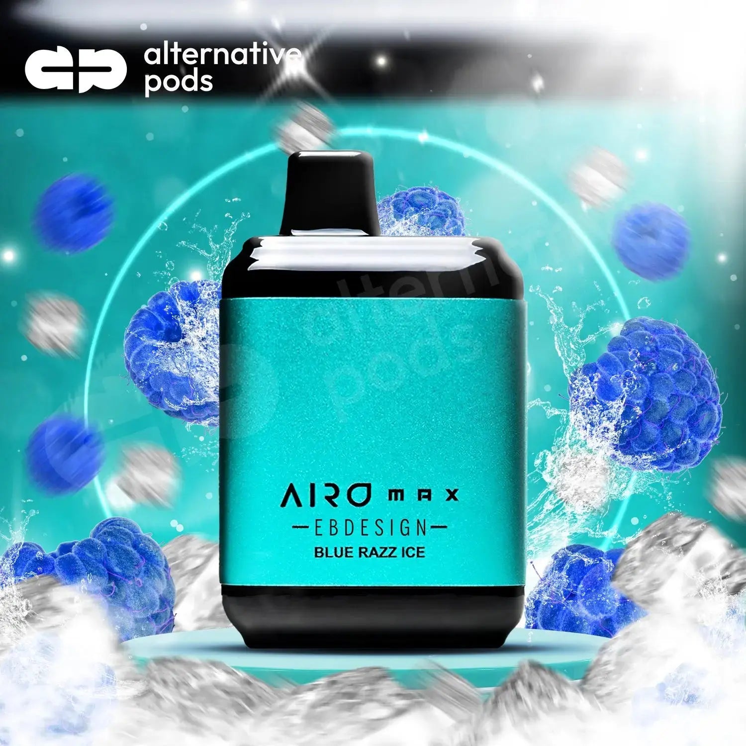 EB Design Airo Max 5000 Disposable Vape - Blue Razz Ice 