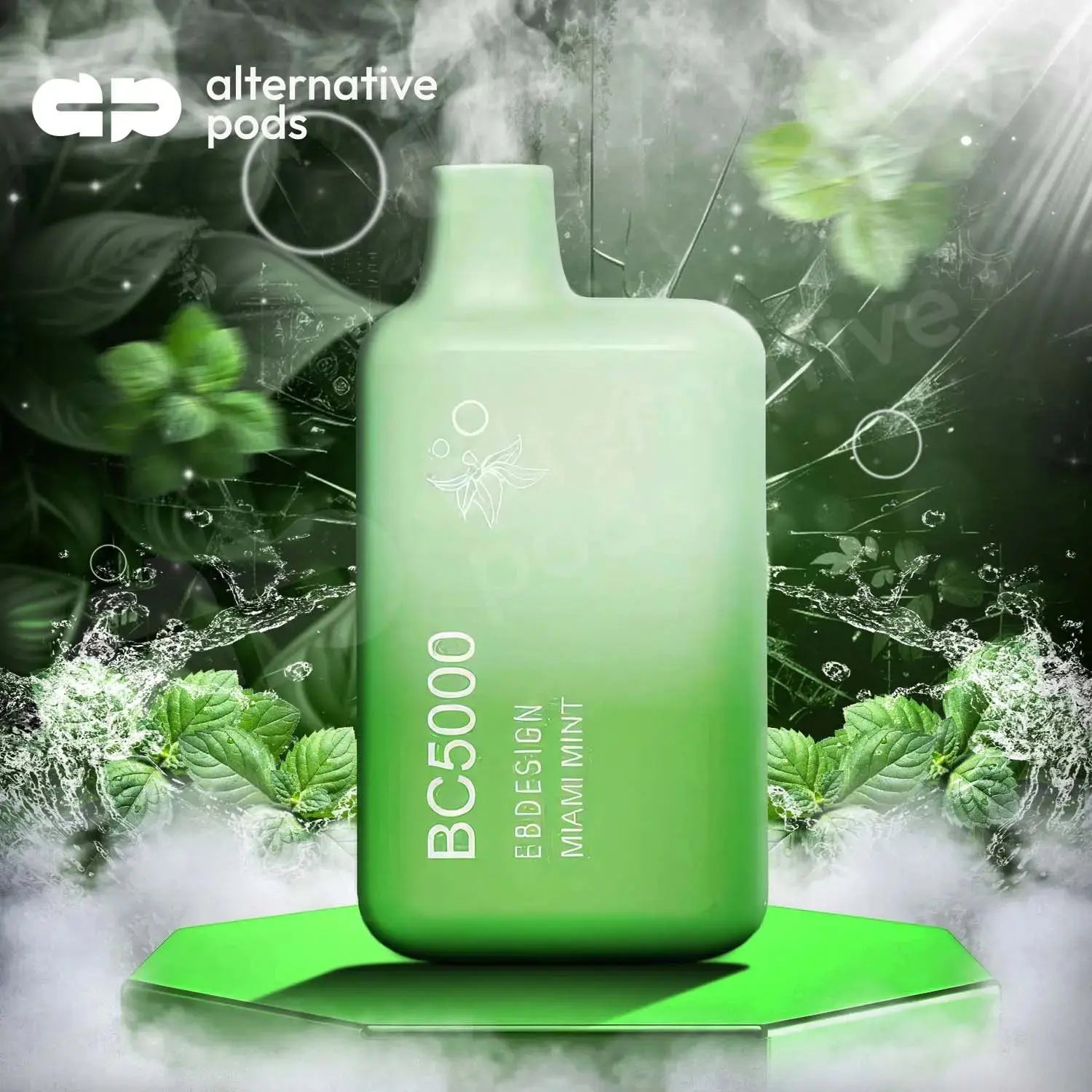 EB Design BC5000 0% Zero Nicotine Disposable Vape - Miami Mint