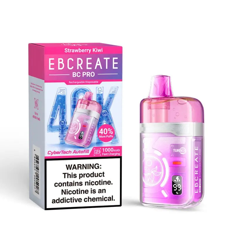 EBCREATE BC Pro 40K Disposable - Strawberry Kiwi 