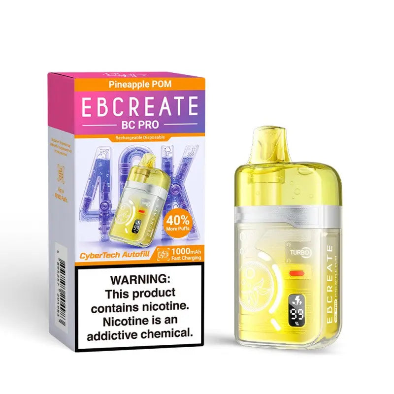 EBCREATE BC Pro 40K Disposable - Pineapple Pom 