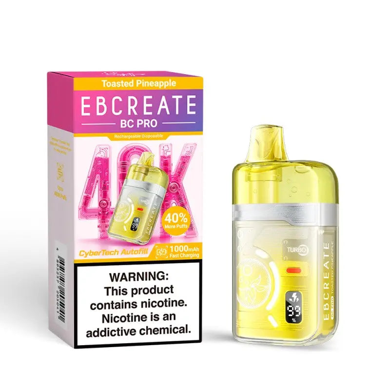 EBCREATE BC Pro 40K Disposable - Toasted Pineapple 